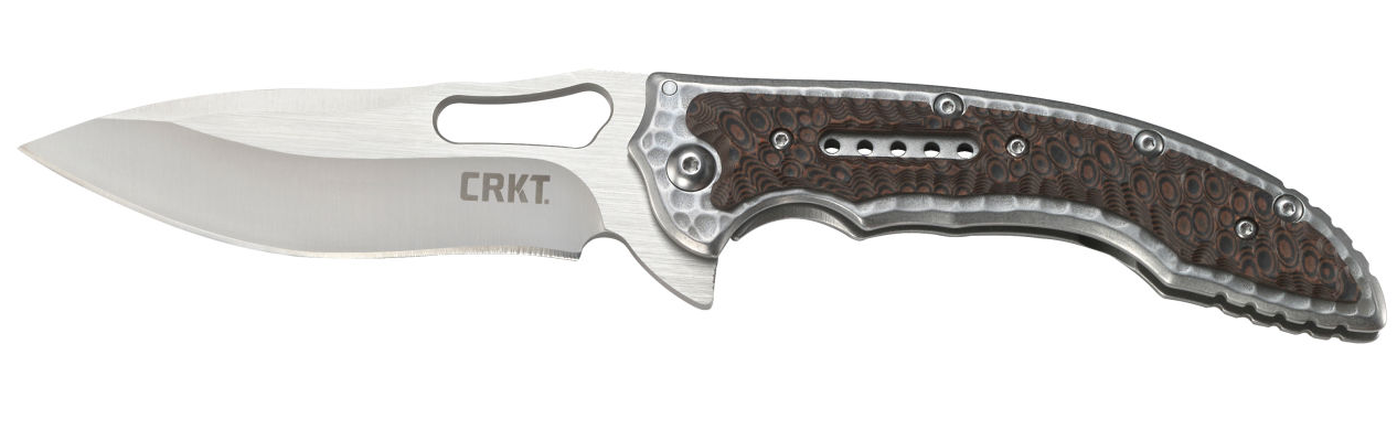 Knives Columbia River Knife&Tool CRK FOSSIL DRP PNT FRAME LOCK